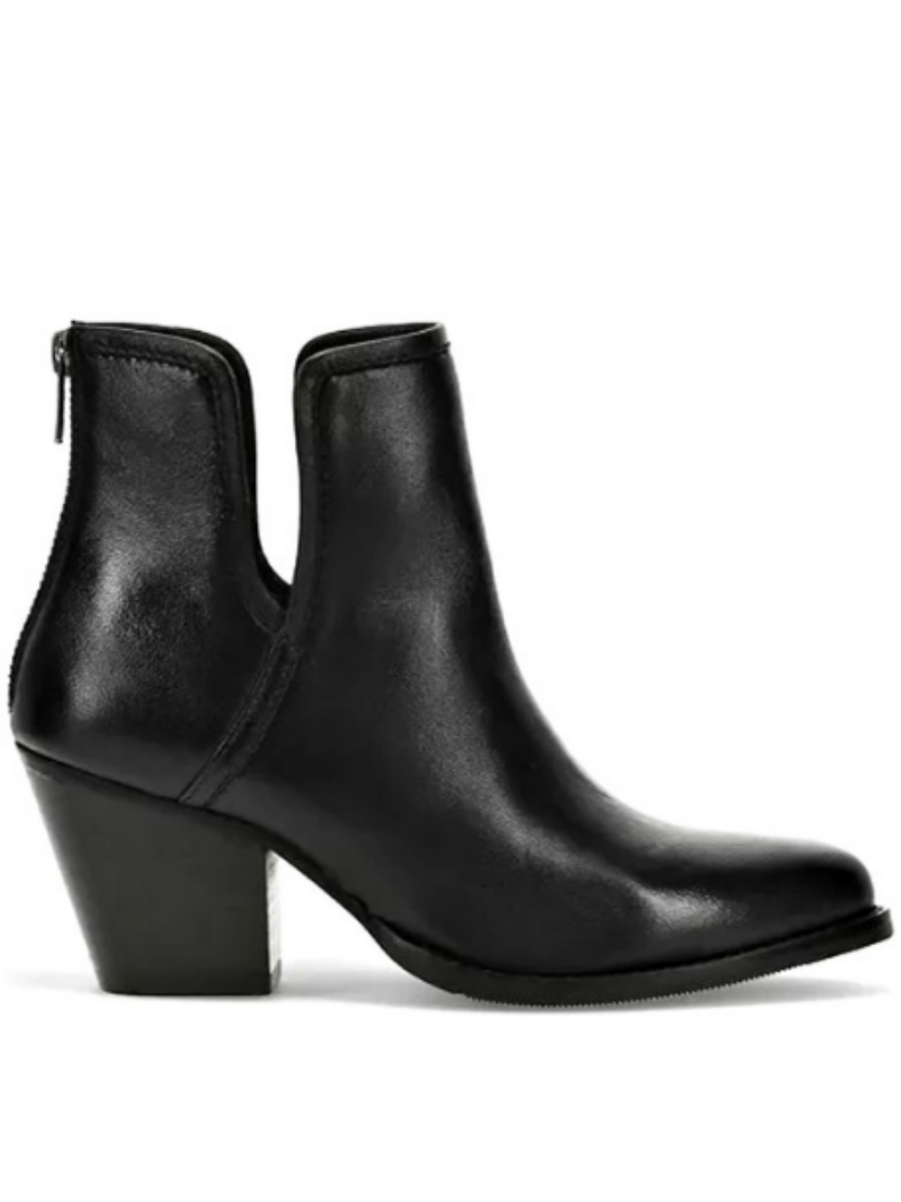 Baretraps Nanny Leather Heeled Ankle Boots in Black US 11 New